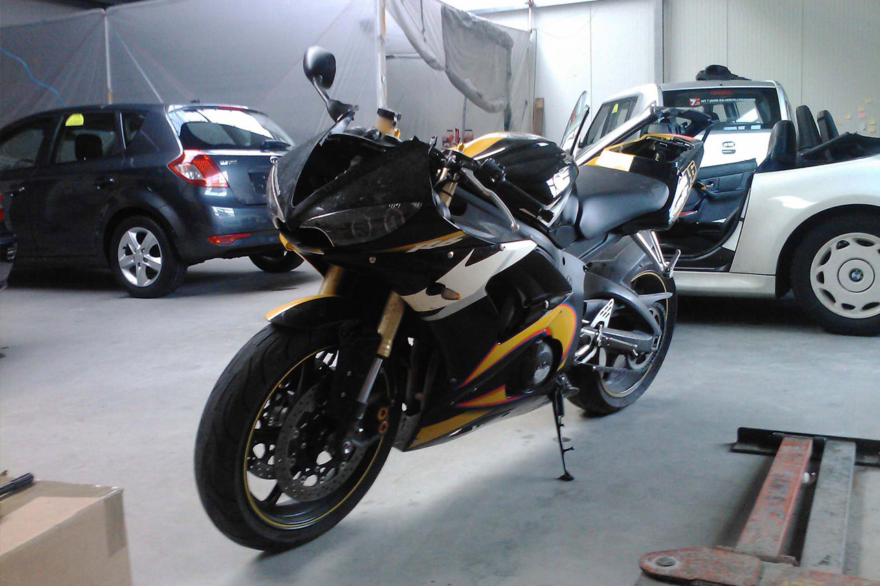 Ein Motorradgutachten nach einem Verkehrsunfall ist immer sinnvoll.