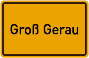 Groß Gerau Ortsschild