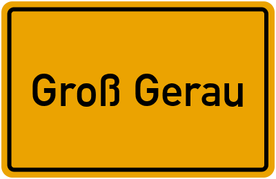 Groß Gerau Groß Gerau Ortsschild