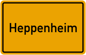 Heppenheim Ortsschild